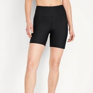 [PAIR] Old Navy Ribbed Black Bike Shorts Size S